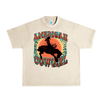 Sandshell American cowgirl 4th of july Urban Heavy Tee - FaDigitalArtStudio