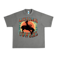 Tornado American cowgirl 4th of july Urban Heavy Tee - FaDigitalArtStudio