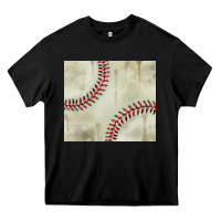Black dirty baseball pattern Heavy Core Tee - TumblerDesignByShophia
