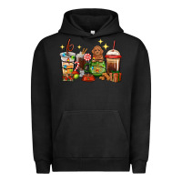 Pigment Black Christmas coffee cups with Poodle Urban Hoodie - RanaPortraitStore