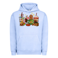 Pigment Grape Ice Christmas coffee cups with Poodle Urban Hoodie - RanaPortraitStore