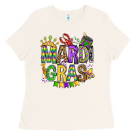 Bone mardi gras olivia Ladies Tee - OliviaCreatesArt