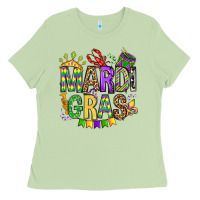 Matcha mardi gras olivia Ladies Tee - OliviaCreatesArt