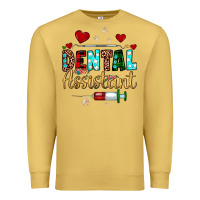 Antique Gold Christmas dental assistant Premium Sweatshirt - JahusDesignShop