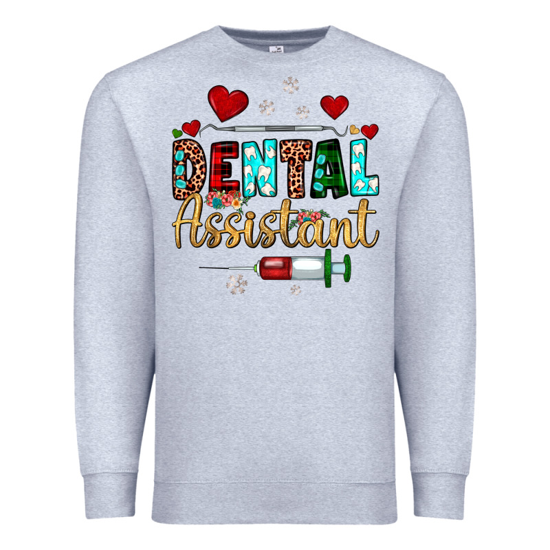 Christmas Dental Assistant Premium Sweatshirt by JahusDesignShop | Teevron