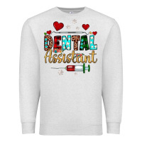 Oatmeal Heather Christmas dental assistant Premium Sweatshirt - JahusDesignShop