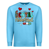 Ocean Blue Christmas dental assistant Premium Sweatshirt - JahusDesignShop