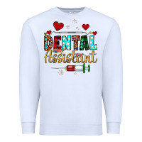 White Christmas dental assistant Premium Sweatshirt - JahusDesignShop