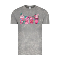 Cloud Rock Breast Cancer Coffee Cups Vintage Tee - FaDigitalArtStudio