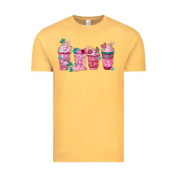 Vintage Mustard Breast Cancer Coffee Cups Vintage Tee - FaDigitalArtStudio