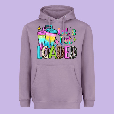 Let's Get Loaded Heavyweight Hoodie Designed By Jahusdesignshop