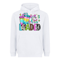 White let's get loaded Heavyweight Hoodie - JahusDesignShop