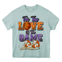 For The Love Of The Game Basketball Heavy Core Tee | Teevron