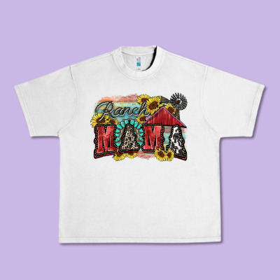 Ranch Mama Motthaer's Day Urban Heavy Tee Designed By Fadigitalartstudio