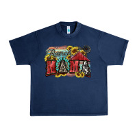 Navy Ranch mama Motthaer's Day Urban Heavy Tee - FaDigitalArtStudio