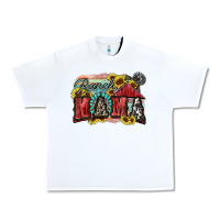 White Ranch mama Motthaer's Day Urban Heavy Tee - FaDigitalArtStudio