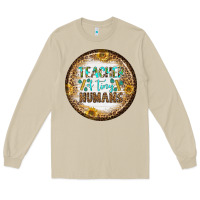Mushroom teacher of tiny earrings Long Sleeve Tee - BundleAndBundleShop