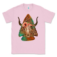 Bubblegum Pink bullskull arrowhead Classic Tee - Jasminsmagicworld