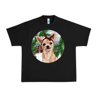 Black Chihuahua And Farm Urban Heavy Tee - RanaPortraitStore