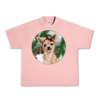 Salmon Chihuahua And Farm Urban Heavy Tee - RanaPortraitStore