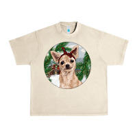 Sandshell Chihuahua And Farm Urban Heavy Tee - RanaPortraitStore