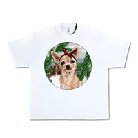 White Chihuahua And Farm Urban Heavy Tee - RanaPortraitStore