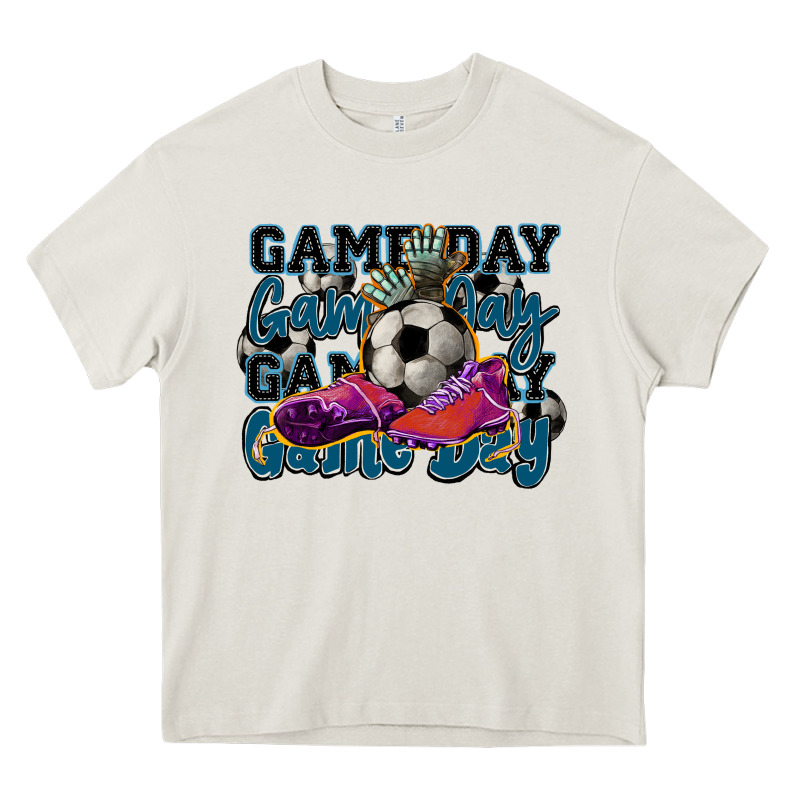 Game Day Soccer Heavy Core Tee by HowdyJamesFarm | Teevron