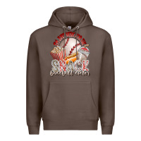 Coffee i am just here for the snack baseball sister Premium Hoodie - RacoonDesign