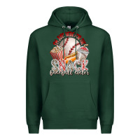 I Am Just Here For The Snack Baseball Sister Premium Hoodie | Teevron