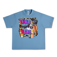 Pebble Blue Small business mama Mother's Day Urban Heavy Tee - FaDigitalArtStudio