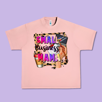 Small Business Mama Mother's Day Urban Heavy Tee Designed By Fadigitalartstudio