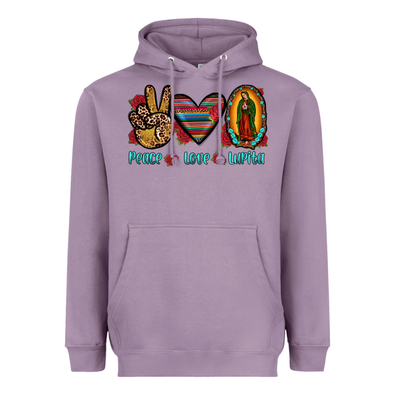 Peace Love Lupita Heavyweight Hoodie by JahusDesignShop | Teevron