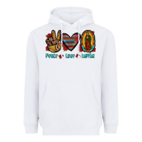 White peace love lupita Heavyweight Hoodie - JahusDesignShop