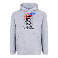 Heather Grey les deplorables Heavyweight Hoodie - baoMotion