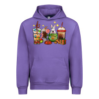 Tulip Christmas coffee cups with Bull Terrier Urban Hoodie - RanaPortraitStore