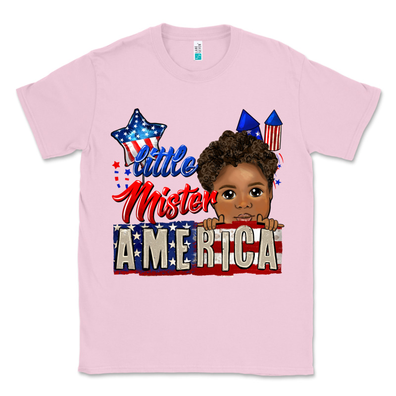 Little Mister America Black Boy Classic Tee by CowGirlArtShop | Teevron