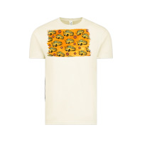 Vintage Arctic School Bus Pattern Vintage Tee - Jasminsmagicworld