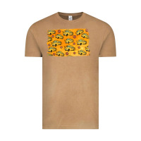 School Bus Pattern Vintage Tee | Teevron