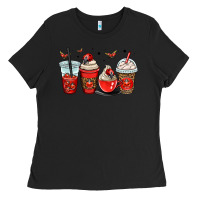 Ladybug Coffee Cups Ladies Tee | Teevron