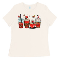 Bone ladybug coffee cups Ladies Tee - OliviaCreatesArt