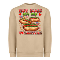 Mushroom hot dogs are my valentine Heavyweight Sweatshirt - AdoDesignShop