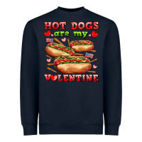 Navy hot dogs are my valentine Heavyweight Sweatshirt - AdoDesignShop