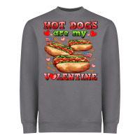 Storm hot dogs are my valentine Heavyweight Sweatshirt - AdoDesignShop