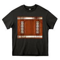 Asphalt distressed american football pattern Heavy Core Tee - TumblerDesignByShophia
