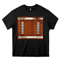 Black distressed american football pattern Heavy Core Tee - TumblerDesignByShophia