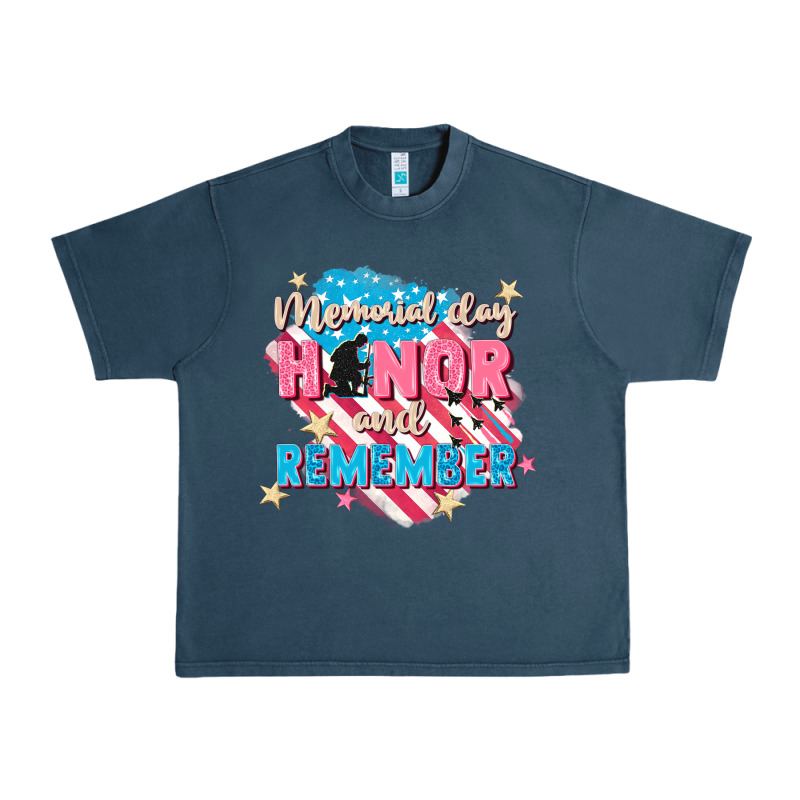 Memorial Day Honor And Remember Urban Heavy Tee by FaDigitalArtStudio | Teevron