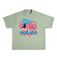 Oil Green Memorial Day honor and remember Urban Heavy Tee - FaDigitalArtStudio