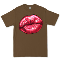 Cacao Lip mark Valentine's Day Premium Tee - HowdyJamesFarm