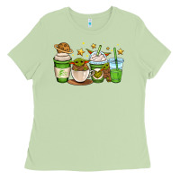 Matcha fantastic movie character coffee cups Ladies Tee - OliviaCreatesArt
