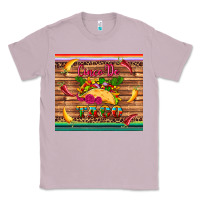 Lilac cinco de taco paper serape leopard wooden Classic Tee - Artiststas